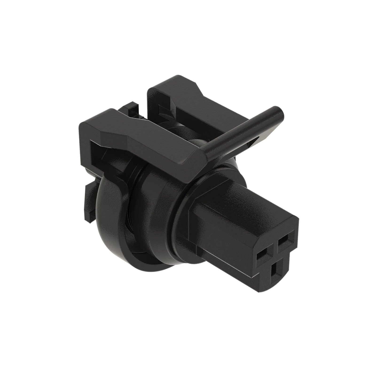 57M10431: Fits John Deere 57M10431 Black External Electrical Connector Housing, Cavities 3 – Genuine OEM
