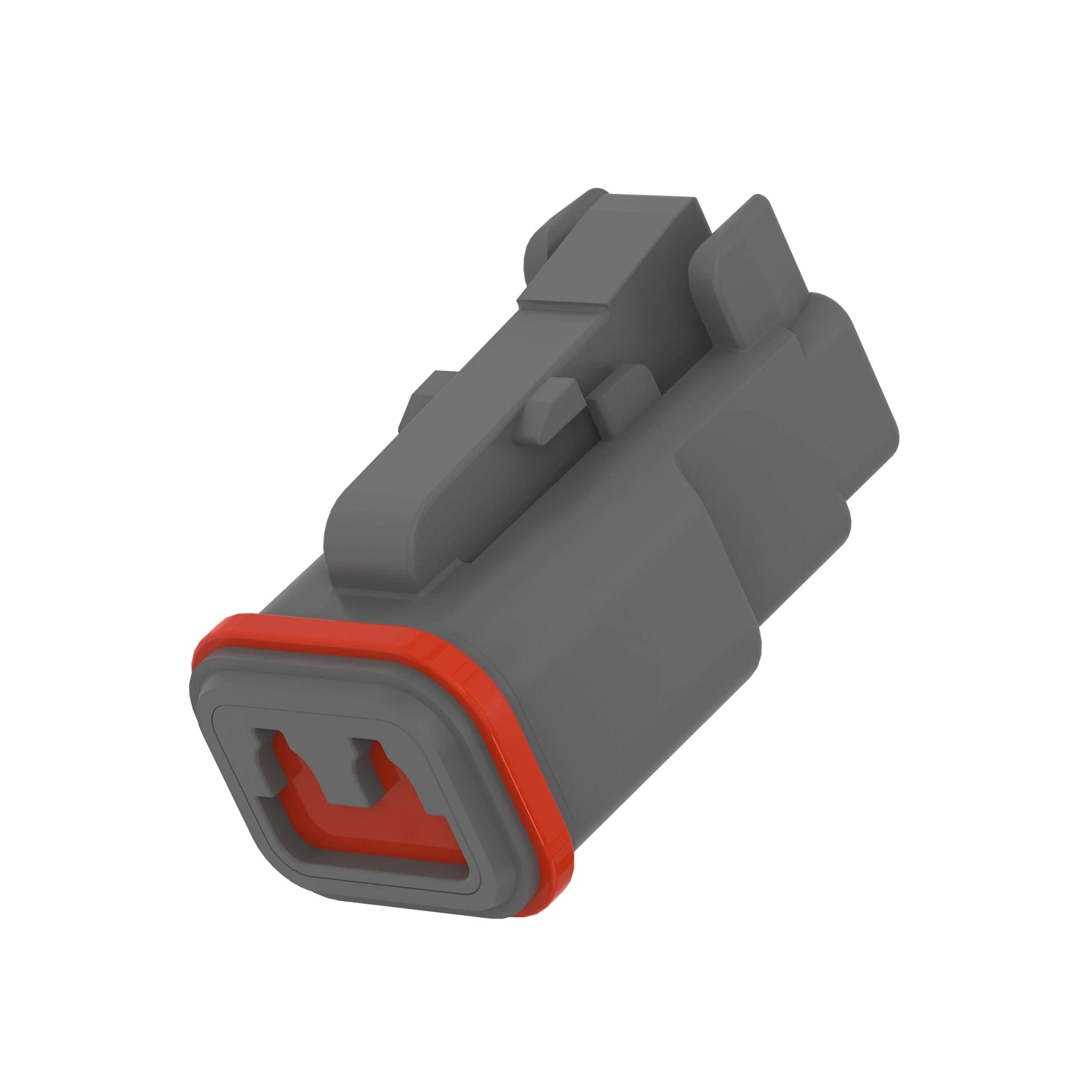 57M10523: Fits John Deere 57M10523 Gray Internal Electrical Connector Housing, 2 Cavities – Genuine OEM