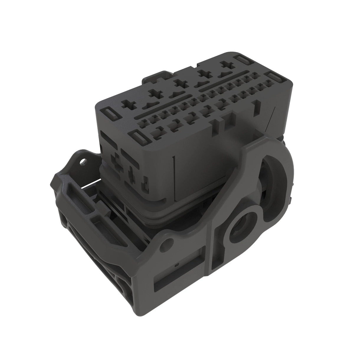 57M10572: Fits John Deere 57M10572 Black External Electrical Connector Housing, Cavities 28 – Genuine OEM
