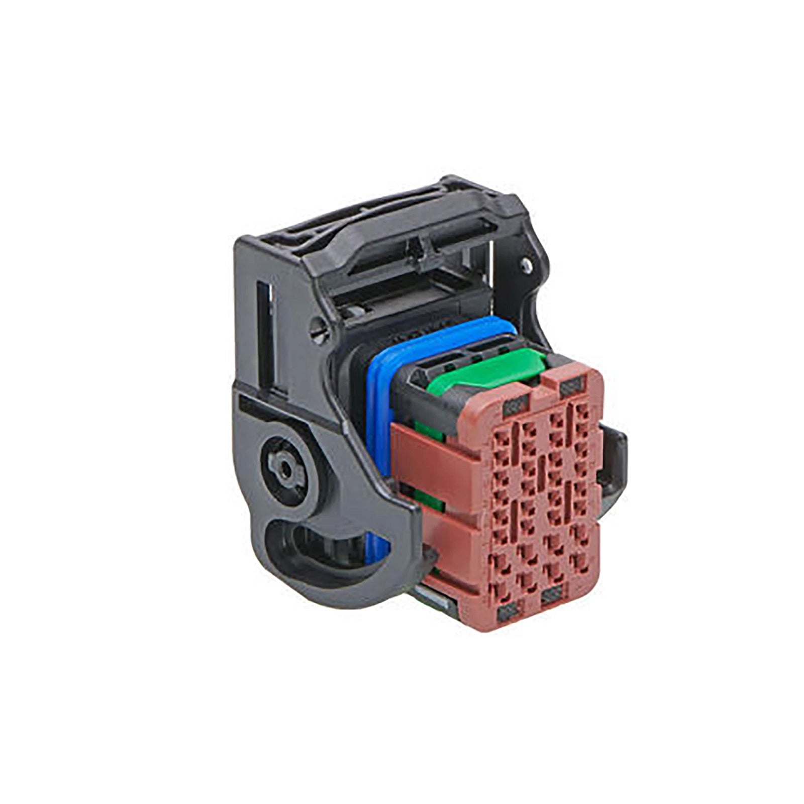 57M10608: Fits John Deere 57M10608 Brown External Electrical Connector Housing, 32 Cavities – Genuine OEM
