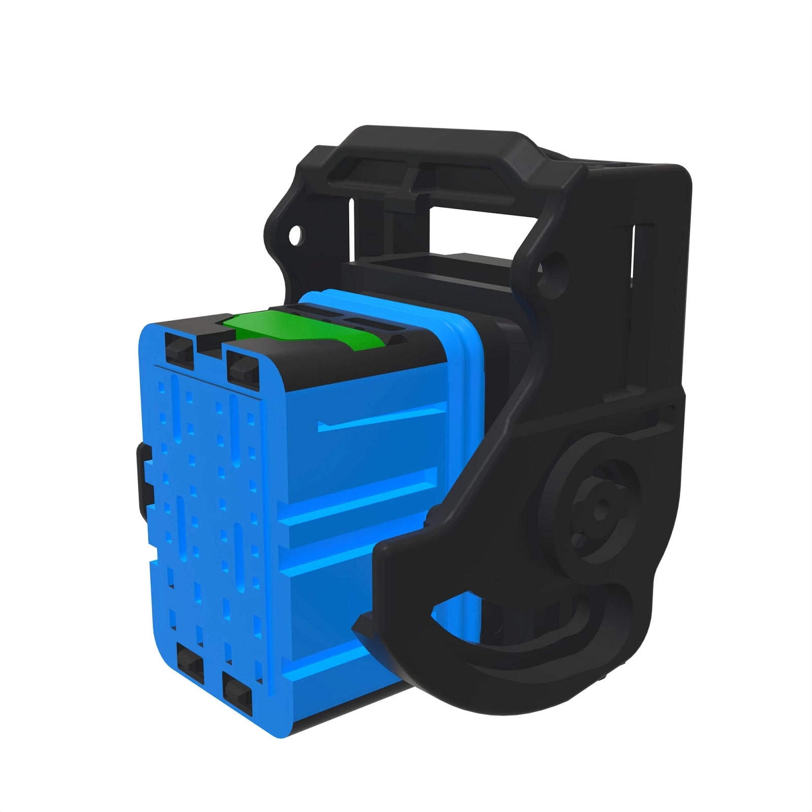 57M10610: Fits John Deere 57M10610 Blue External Electrical Connector Housing, 32 Cavities – Genuine OEM