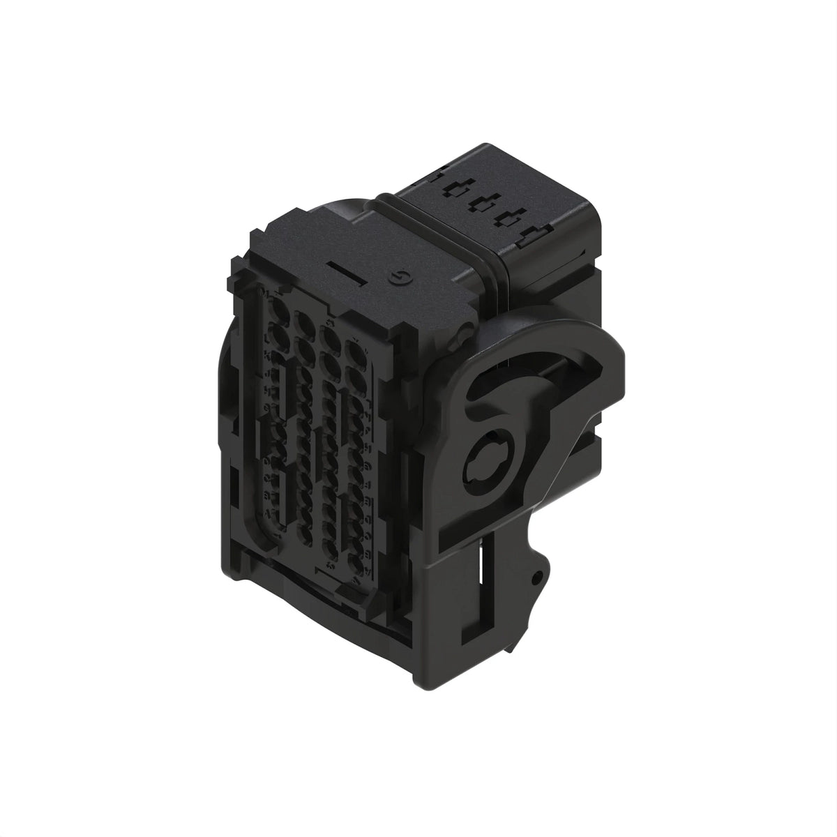 57M10614: Fits John Deere 57M10614 Brown External Electrical Connector Housing, 48 Cavities – Genuine OEM