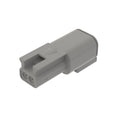 57M10918: Fits John Deere 57M10918 Gray External Electrical Connector Housing, 2 Cavities – Genuine OEM
