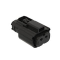 57M10926: Fits John Deere 57M10926 Black Internal Electrical Connector Housing, 2 Cavities – Genuine OEM