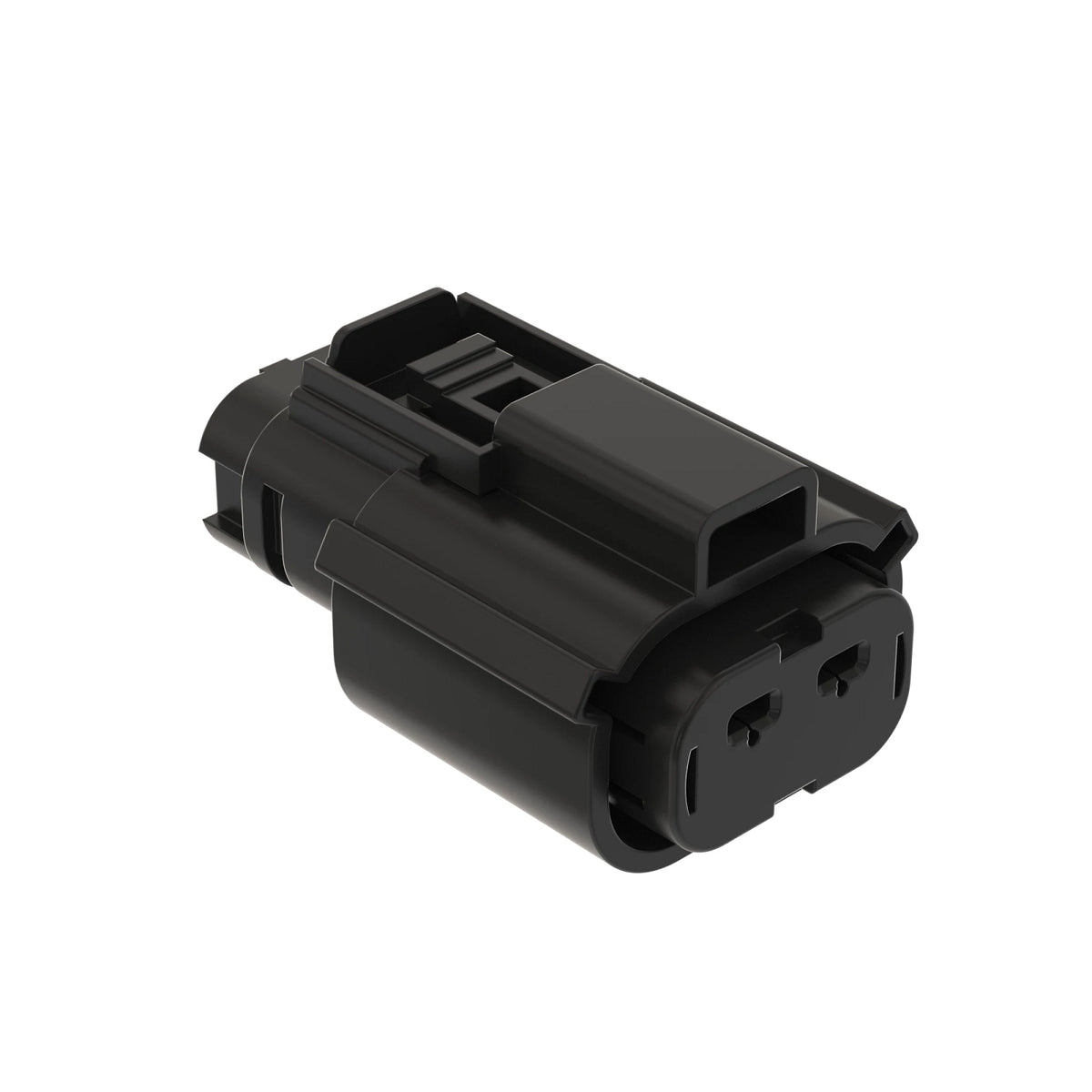 57M10926: Fits John Deere 57M10926 Black Internal Electrical Connector Housing, 2 Cavities – Genuine OEM
