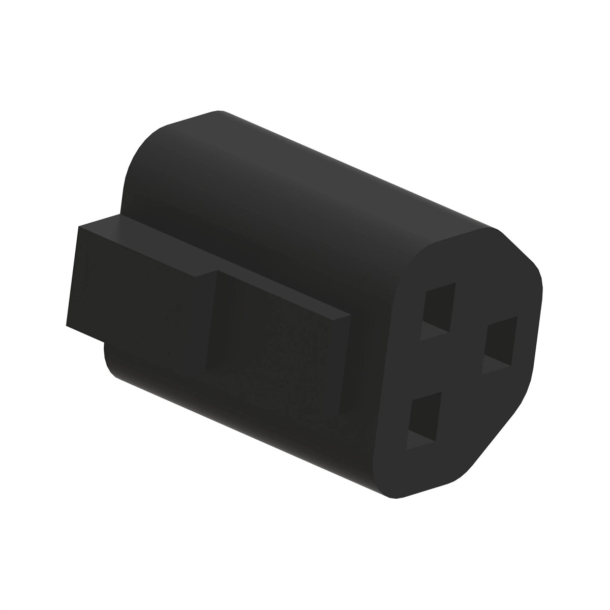 57M10966: Fits John Deere 57M10966 Gray External Electrical Connector Housing, Cavities 3 – Genuine OEM