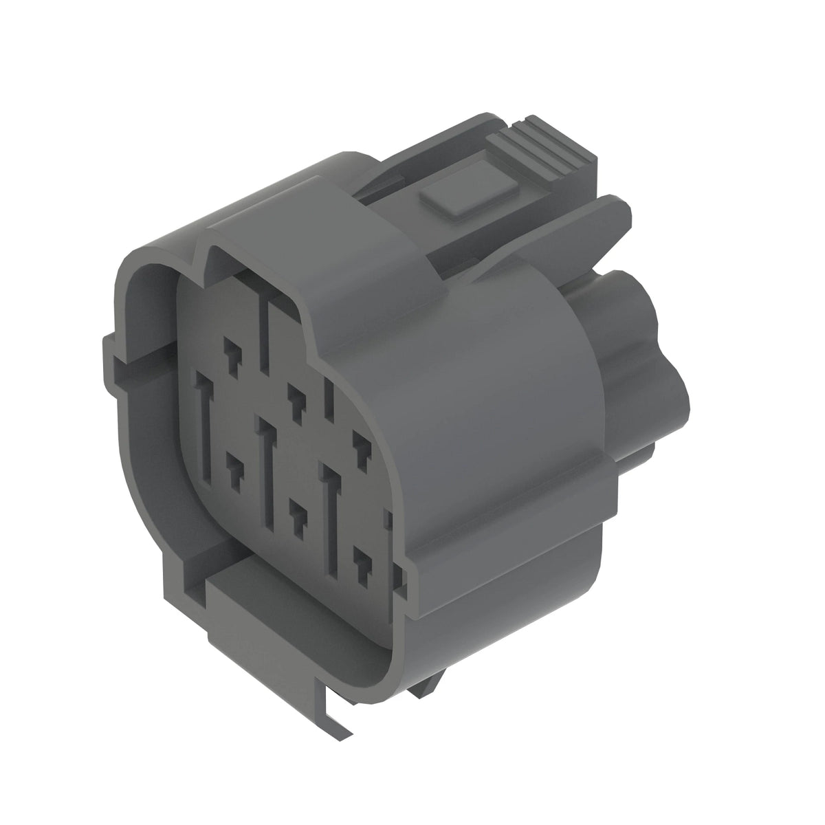 57M10986: Fits John Deere 57M10986 Gray External Electrical Connector Housing, Cavities 10 – Genuine OEM
