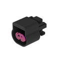 57M11133: Fits John Deere 57M11133 Black External Electrical Connector Housing, Cavities 2 – Genuine OEM