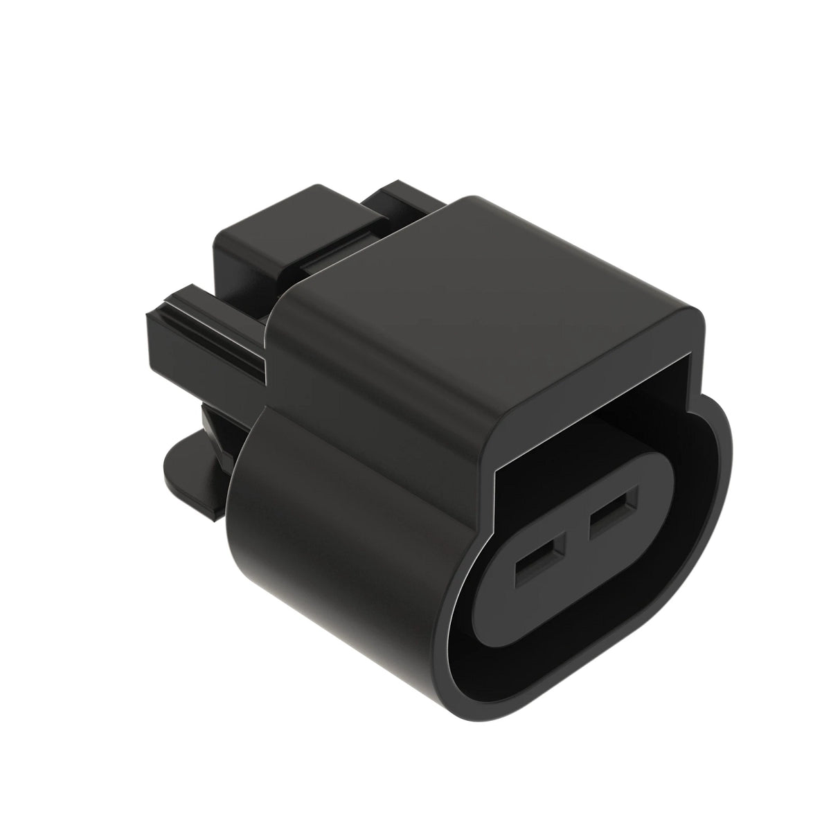 57M11167: Fits John Deere 57M11167 Black External Electrical Connector Housing, Cavities 2 – Genuine OEM