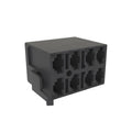57M11564: Fits John Deere 57M11564 Black External Electrical Connector Housing, Cavities 8 – Genuine OEM