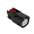 57M11718: Fits John Deere 57M11718 Black External Electrical Connector Housing, Cavities 2 – Genuine OEM