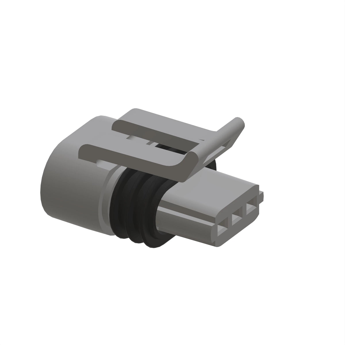 57M11720: Fits John Deere 57M11720 Gray External Electrical Connector Housing, Cavities 3 – Genuine OEM