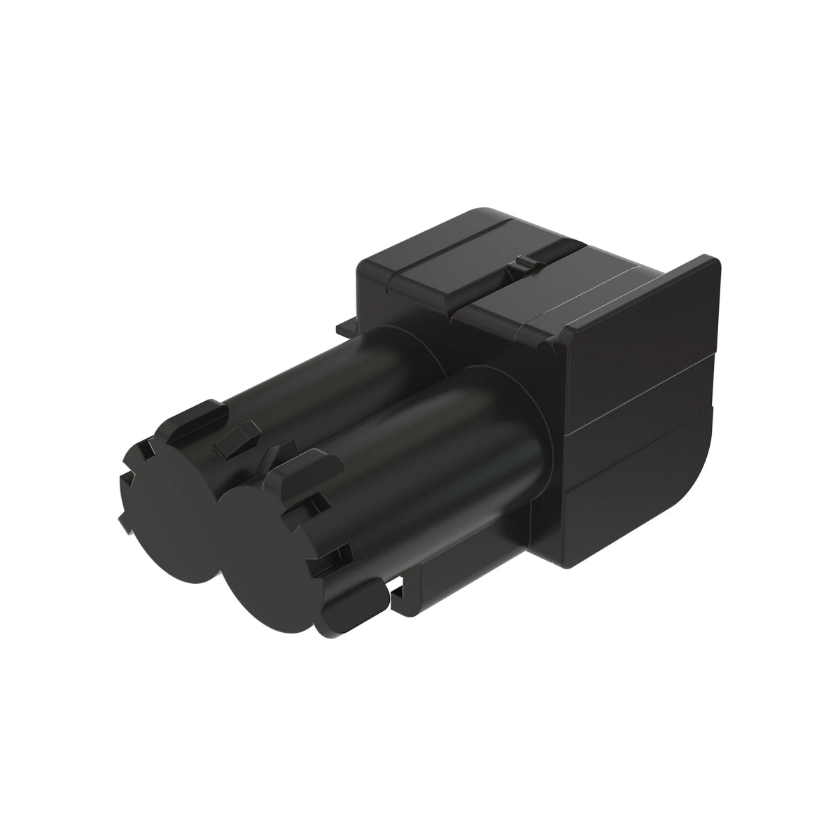 57M11987: Fits John Deere 57M11987 Black Internal Electrical Connector Housing, Cavities 2 – Genuine OEM