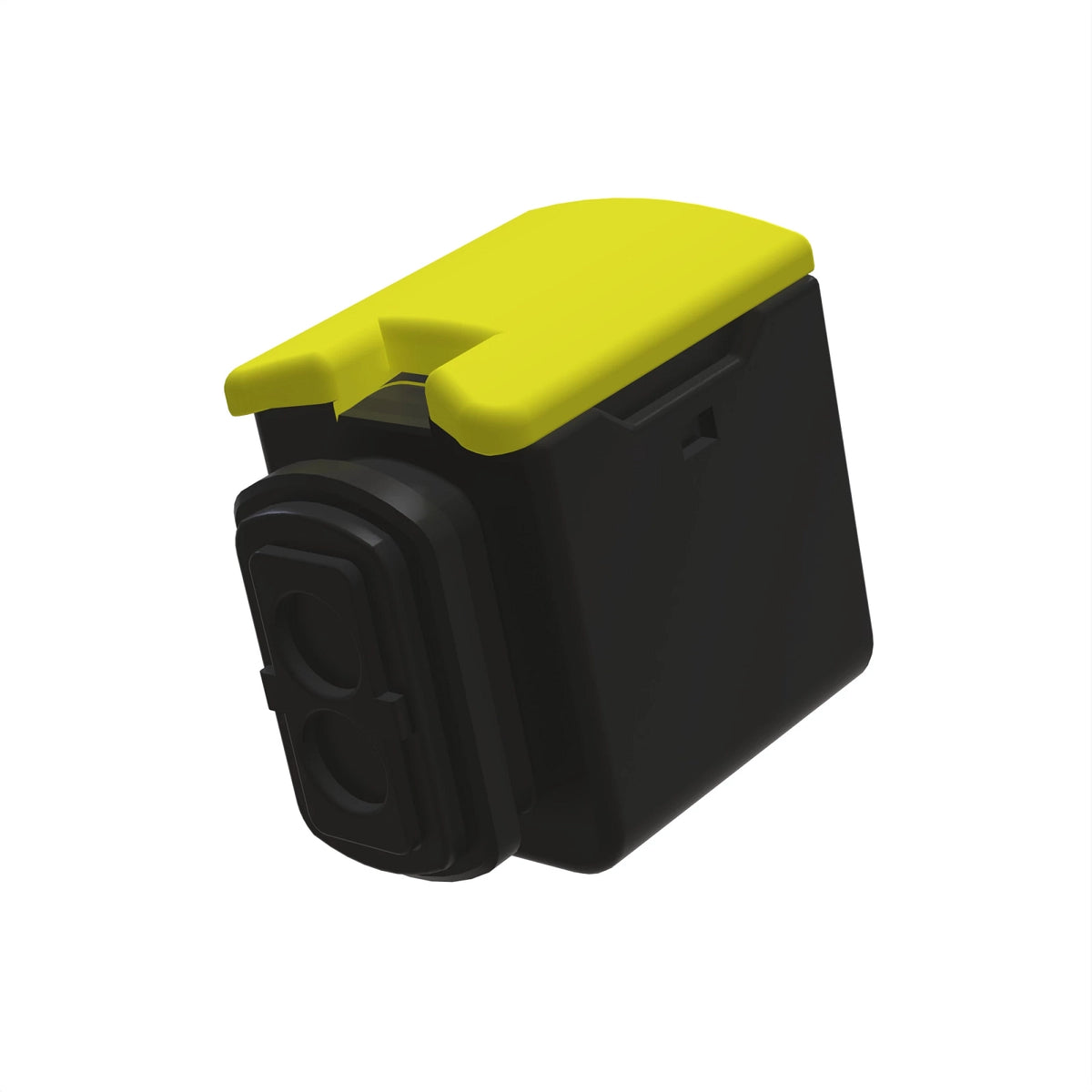 57M12081: Fits John Deere 57M12081 Black External Electrical Connector Housing, Cavities 2 – Genuine OEM