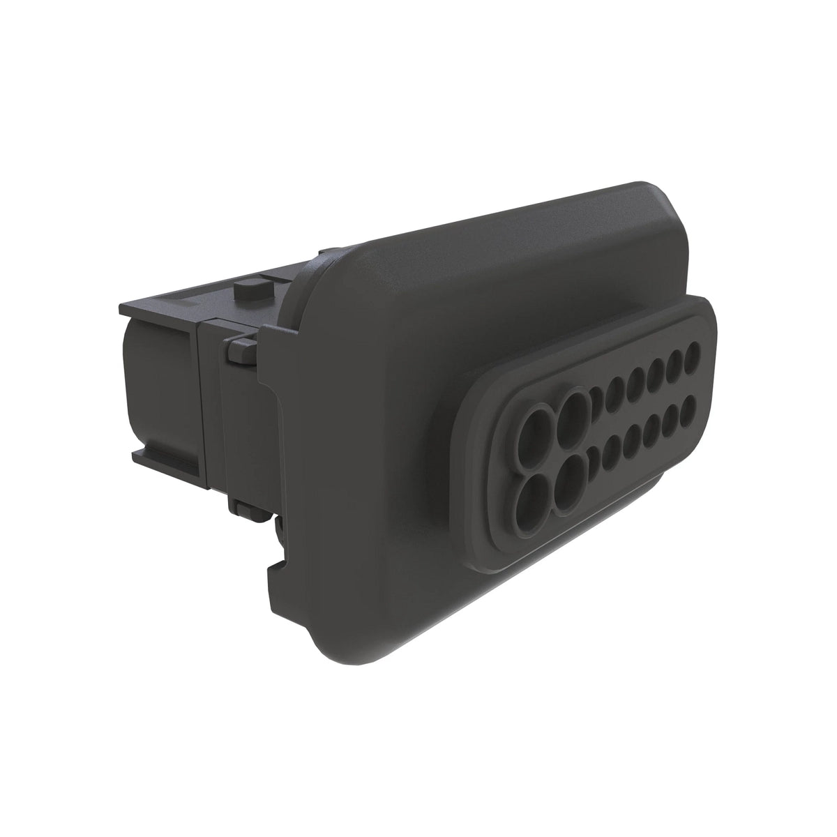 57M12091: Fits John Deere 57M12091 Black Internal Electrical Connector Housing, Cavities 16 – Genuine OEM