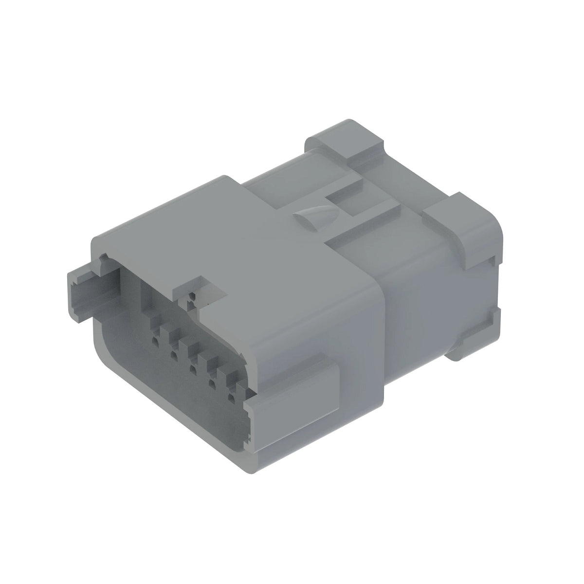 57M12098: Fits John Deere 57M12098 Gray Internal Electrical Connector Housing, Cavities 12 – Genuine OEM
