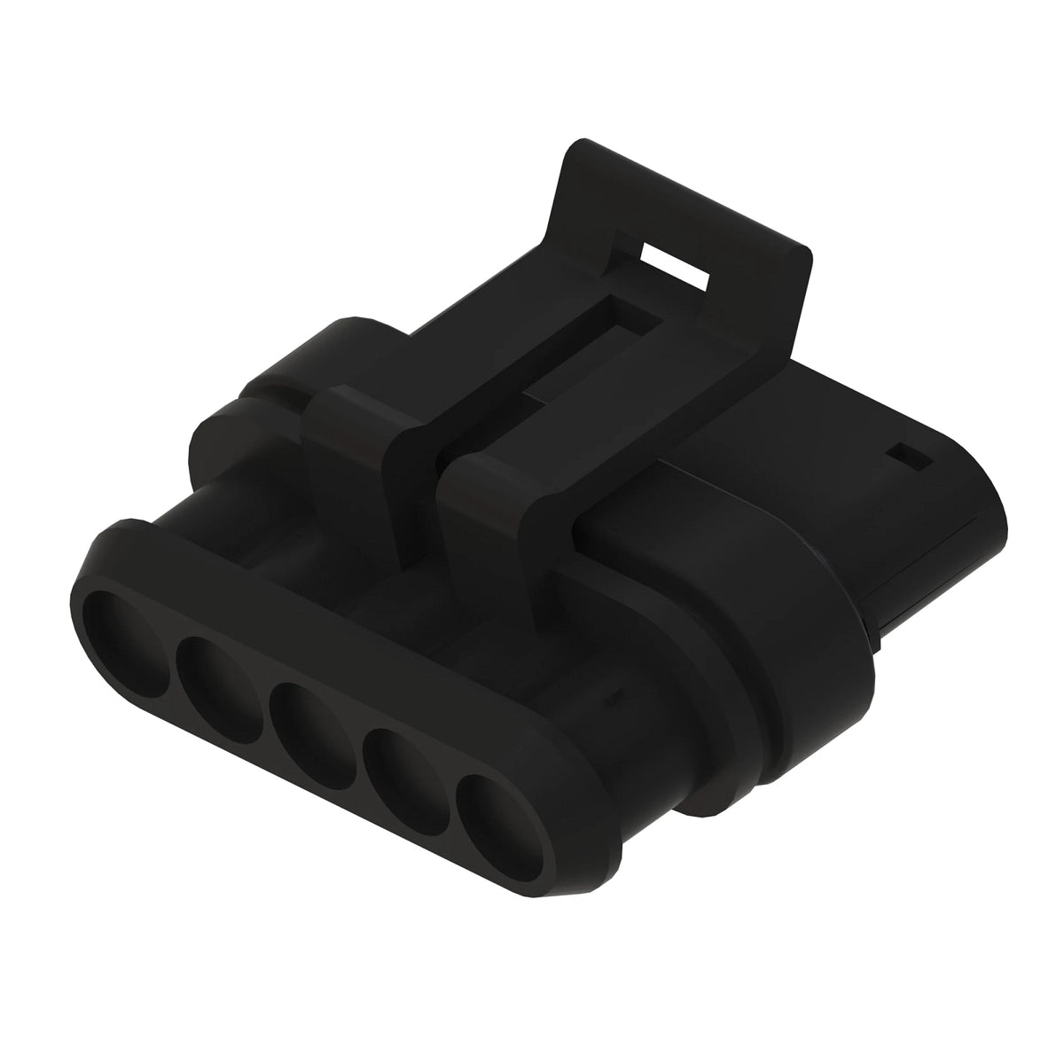 57M12783: Fits John Deere 57M12783 Black Internal Electrical Connector Housing, Cavities 5 – Genuine OEM