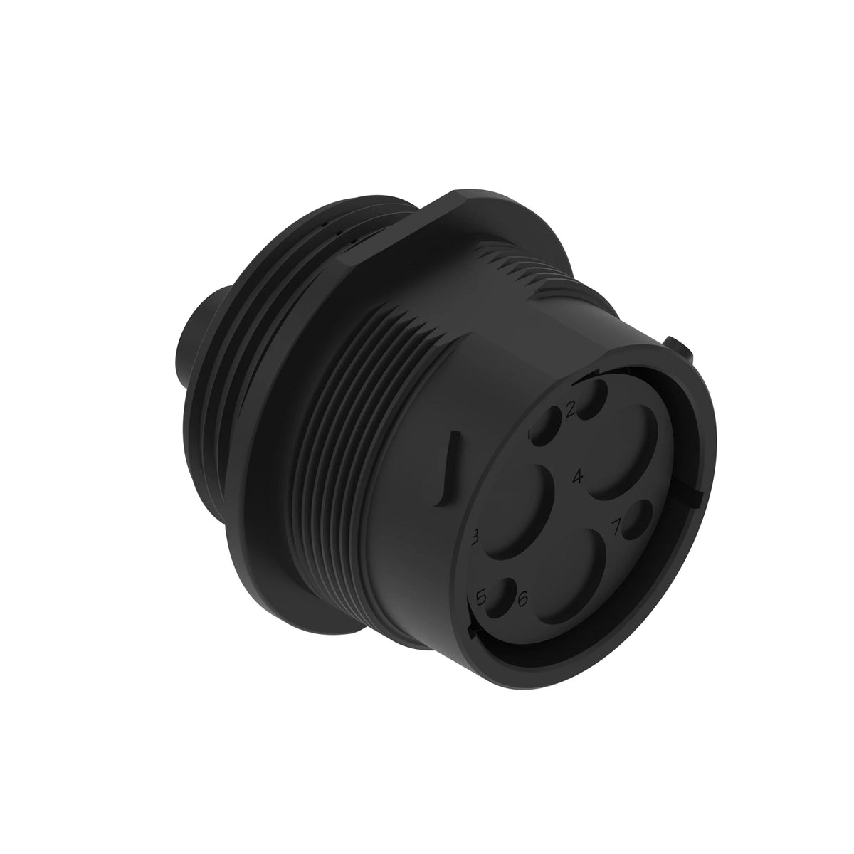 57M13142: Fits John Deere 57M13142 Black External Electrical Connector Housing, 6 Cavities – Genuine OEM