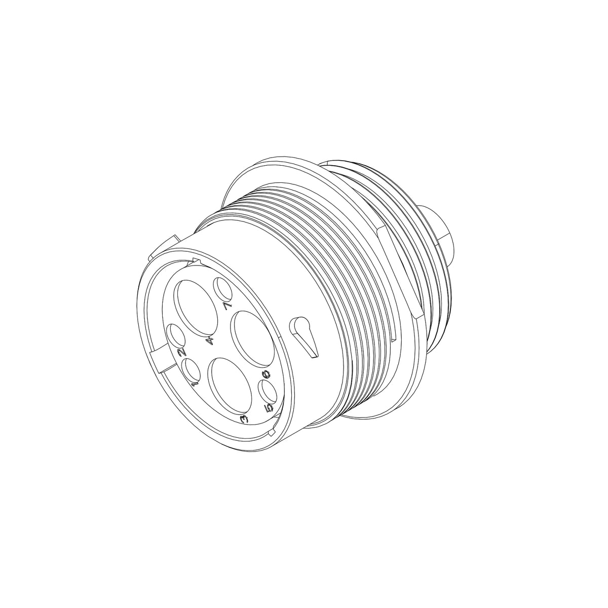 57M13144: Fits John Deere 57M13144 Electrical Connector Terminal – Genuine OEM
