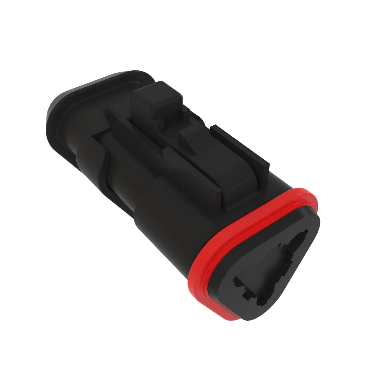 57M13162: Fits John Deere 57M13162 Black Internal Electrical Connector Housing, Cavities 3 – Genuine OEM