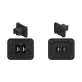 57M13392: Fits John Deere 57M13392 Black Internal Electrical Connector Housing, Cavities 2 – Genuine OEM
