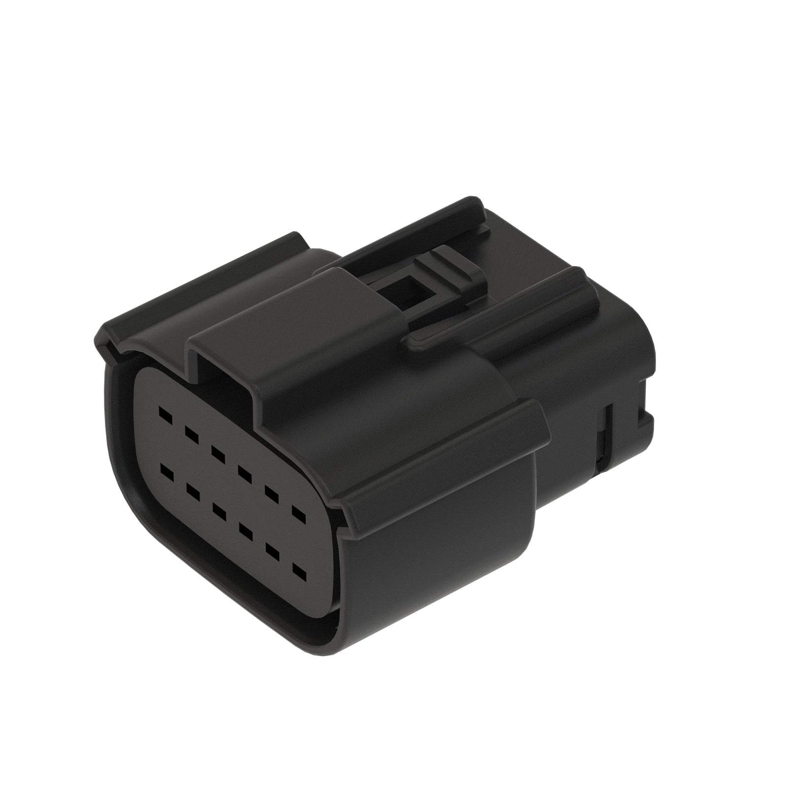 57M13627: Fits John Deere 57M13627 Black External Electrical Connector Housing, Cavities 12 – Genuine OEM