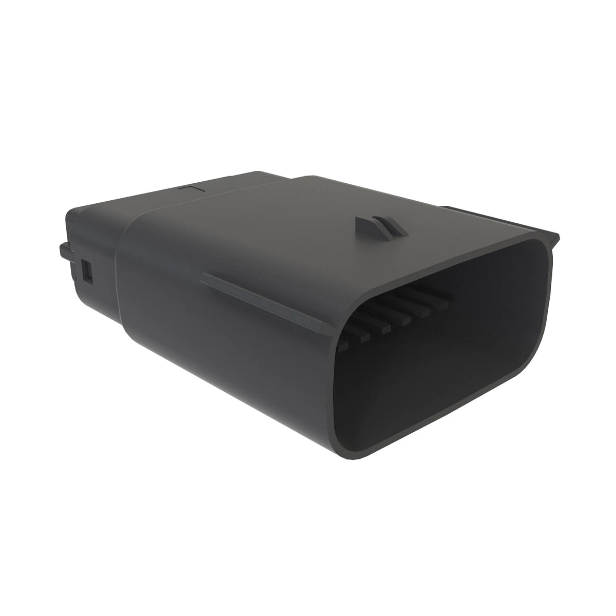 57M13858: Fits John Deere 57M13858 Black External Electrical Connector Housing, Cavities 16 – Genuine OEM