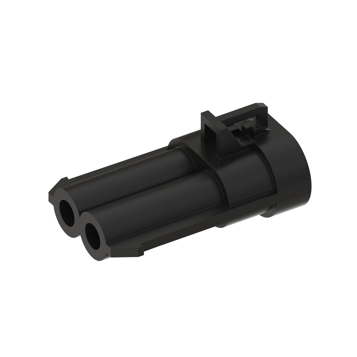 57M14490: Fits John Deere 57M14490 Black Internal Electrical Connector Housing, Cavities 2 – Genuine OEM