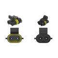 57M14491: Fits John Deere 57M14491 Black External Electrical Connector Housing, Cavities 2 – Genuine OEM
