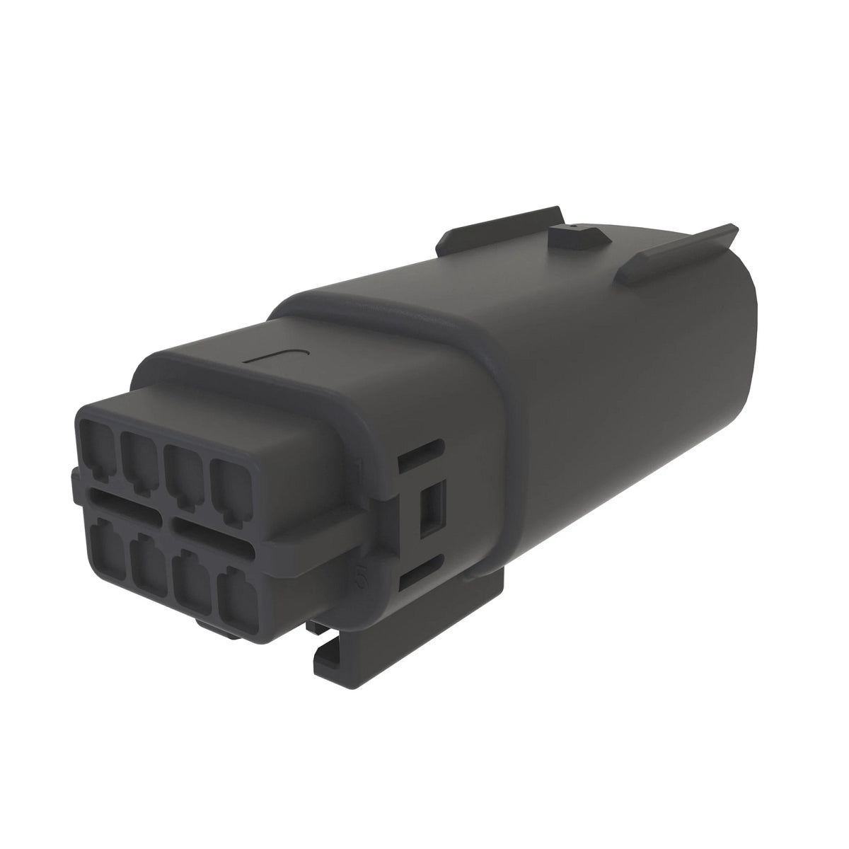 57M14503: Fits John Deere 57M14503 Black Internal Electrical Connector Housing, Cavities 8 – Genuine OEM