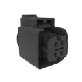 57M15084: Fits John Deere 57M15084 Black External Electrical Connector Housing, Cavities 4 – Genuine OEM