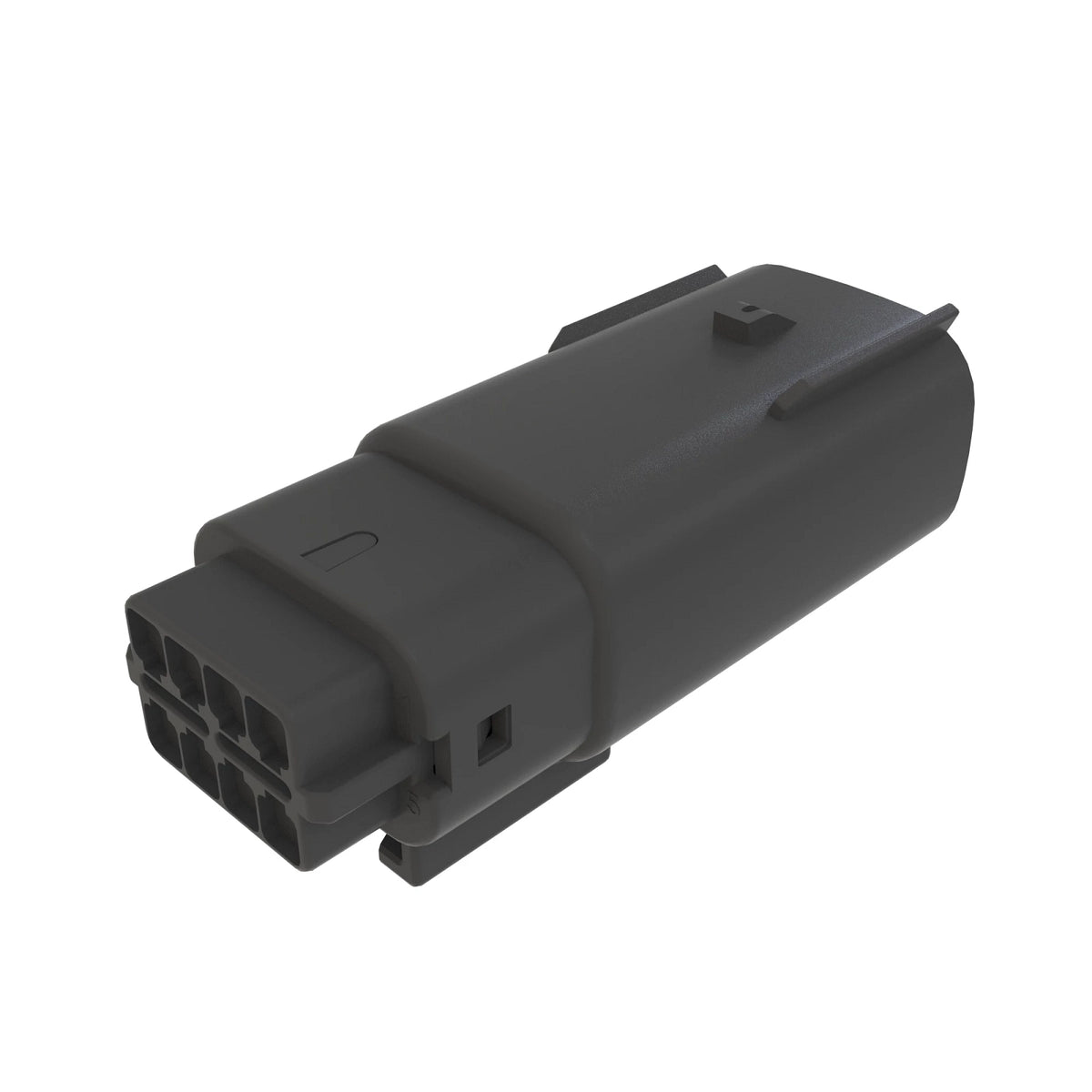 57M15272: Fits John Deere 57M15272 Gray External Electrical Connector Housing, Cavities 8 – Genuine OEM