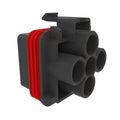 57M15721: Fits John Deere 57M15721 Black Internal Electrical Connector Housing, Cavities 5 – Genuine OEM