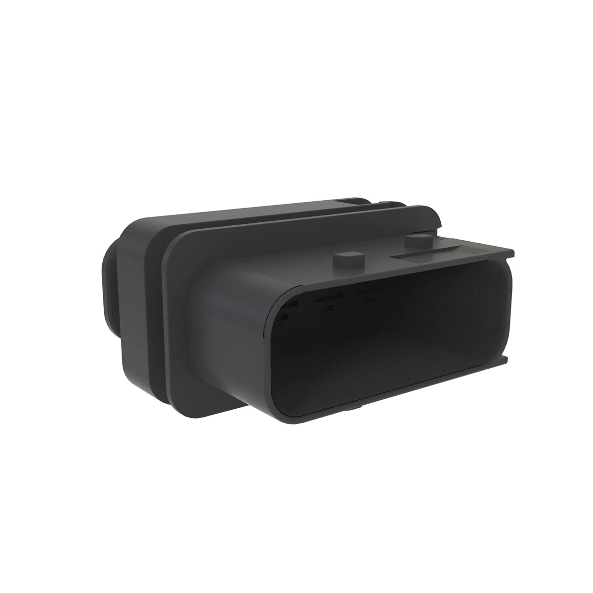 57M16122: Fits John Deere 57M16122 Black Internal Electrical Connector Housing, Cavities 4 – Genuine OEM