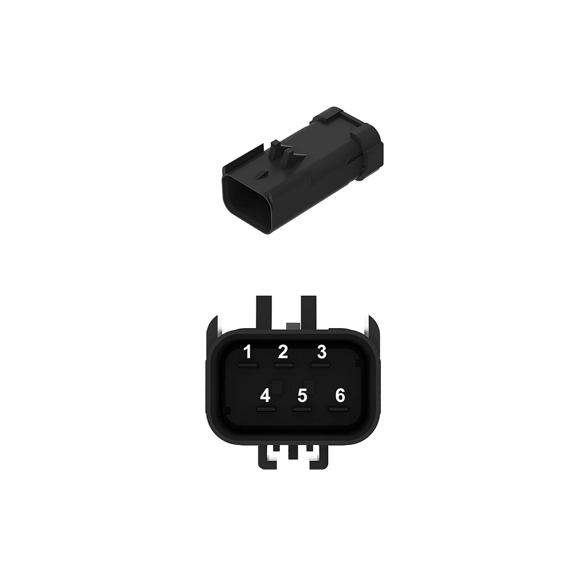57M17447: Fits John Deere 57M17447 Elec. Connector Housing – Genuine OEM