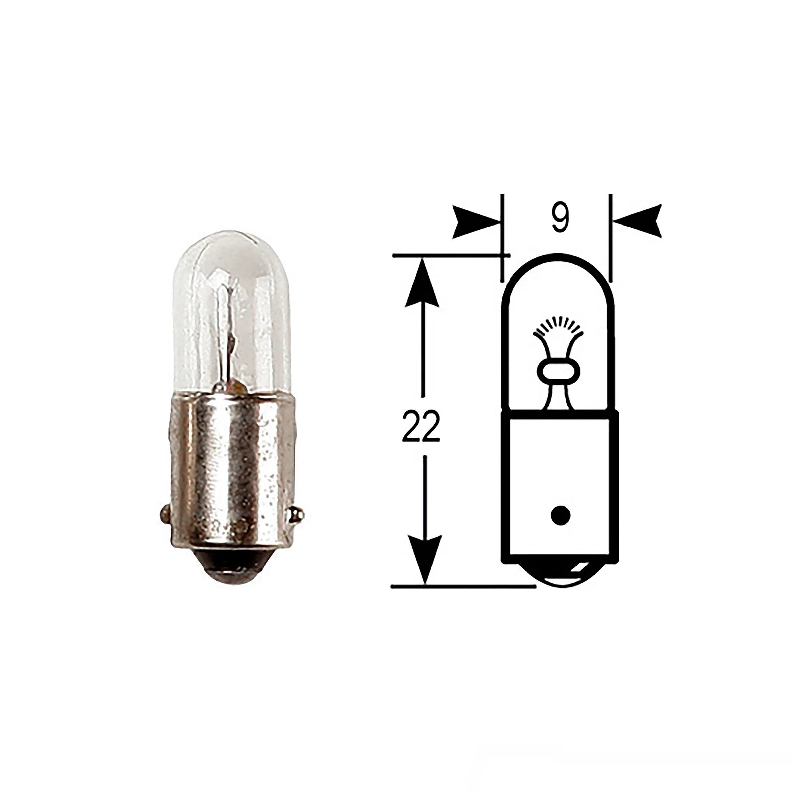 57M6394: Fits John Deere 57M6394 Light Bulb, 12 Volts, 4 Watts – Genuine OEM