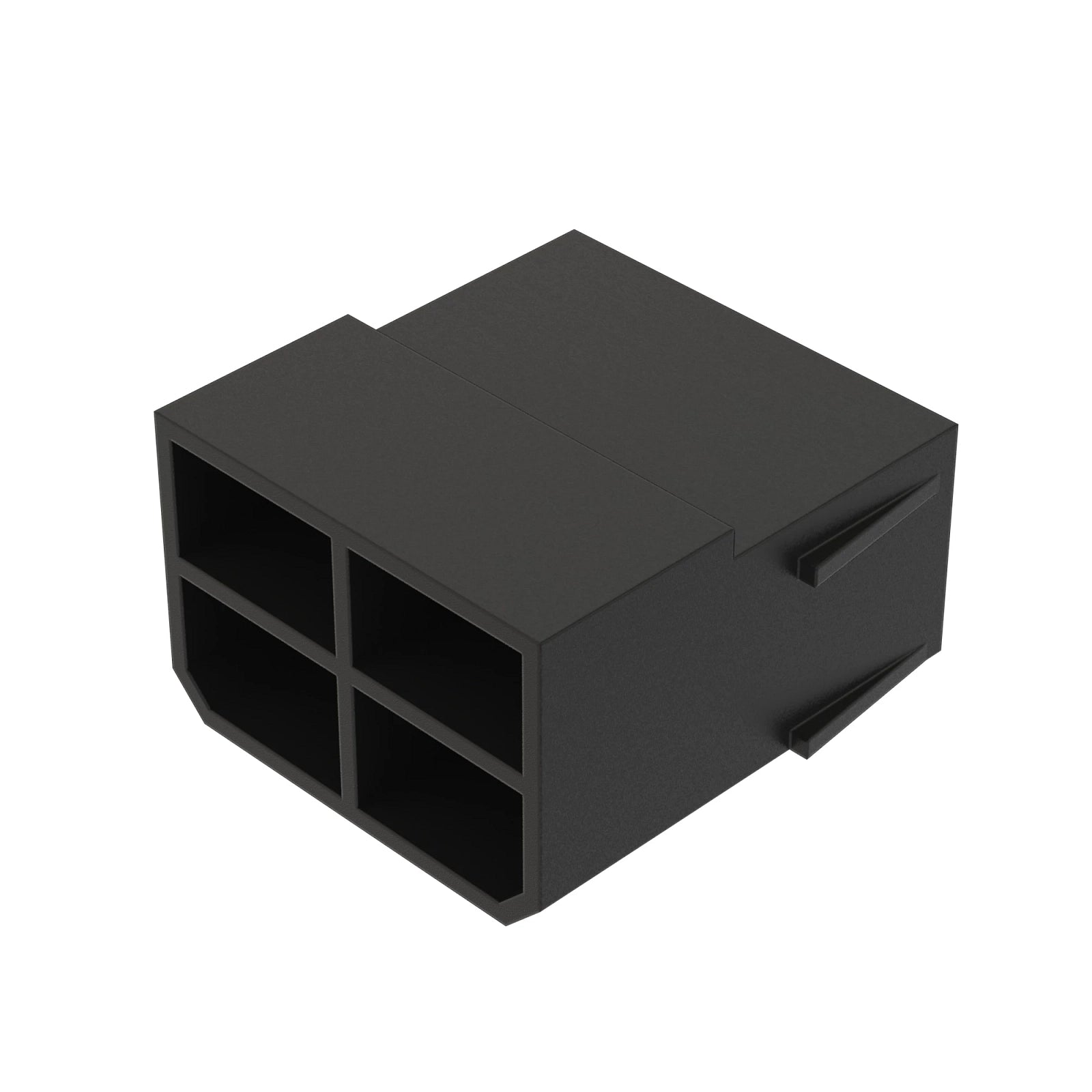 57M7060: Fits John Deere 57M7060 Black External Electrical Connector Housing, Cavities 4 – Genuine OEM