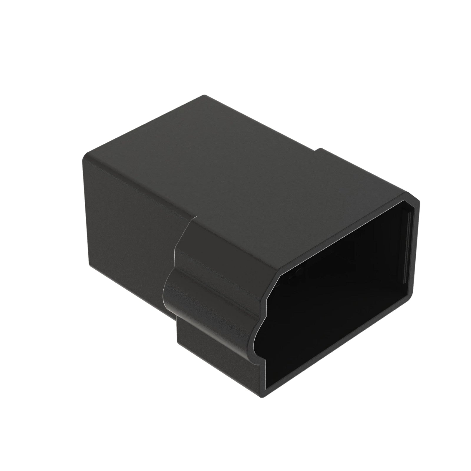 57M7061: Fits John Deere 57M7061 Black External Electrical Connector Housing, Cavities 4 – Genuine OEM
