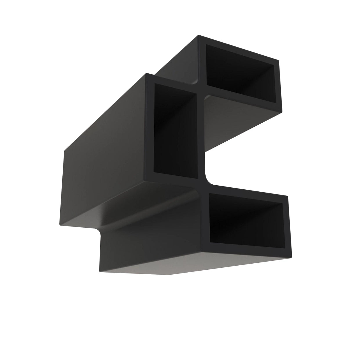 57M7064: 57M7064: Black External Electrical Connector Housing, 3 Cavities