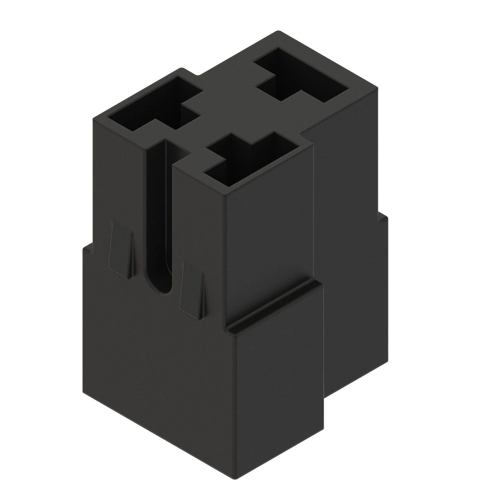 57M7088: Fits John Deere 57M7088 Black Internal Electrical Connector Housing, Cavities 3 – Genuine OEM