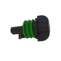 57M7266: Fits John Deere 57M7266 Black External Electrical Connector Housing, 1 Cavities – Genuine OEM