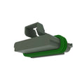 57M7301: Fits John Deere 57M7301 Medium Gray External Electrical Connector Housing, 5 Cavities – Genuine OEM