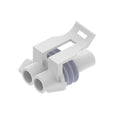 57M7328: 57M7328: Gray External Electrical Connector Housing, 2 Cavities