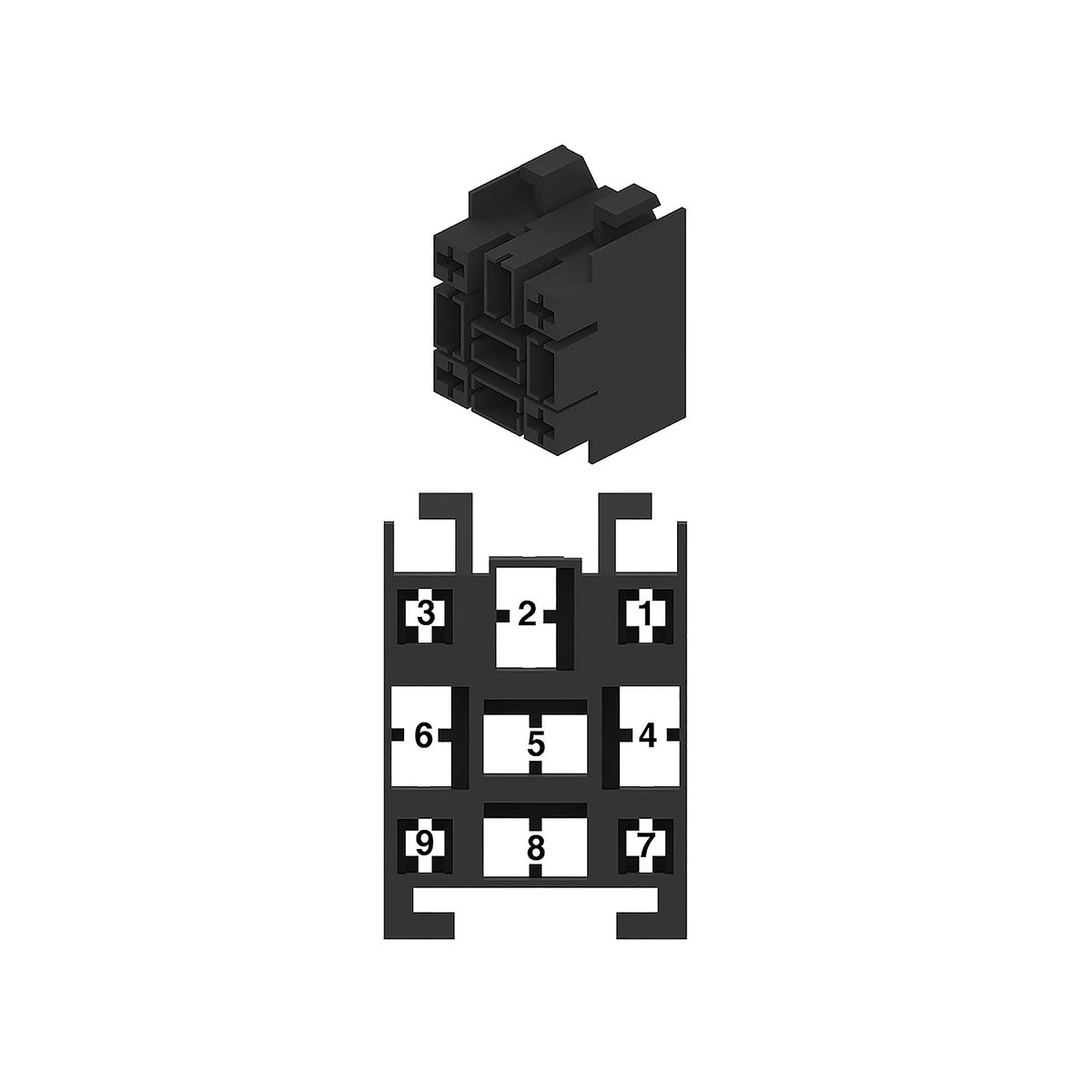 57M7363: Fits John Deere 57M7363 Electrical Connector Accessory – Genuine OEM