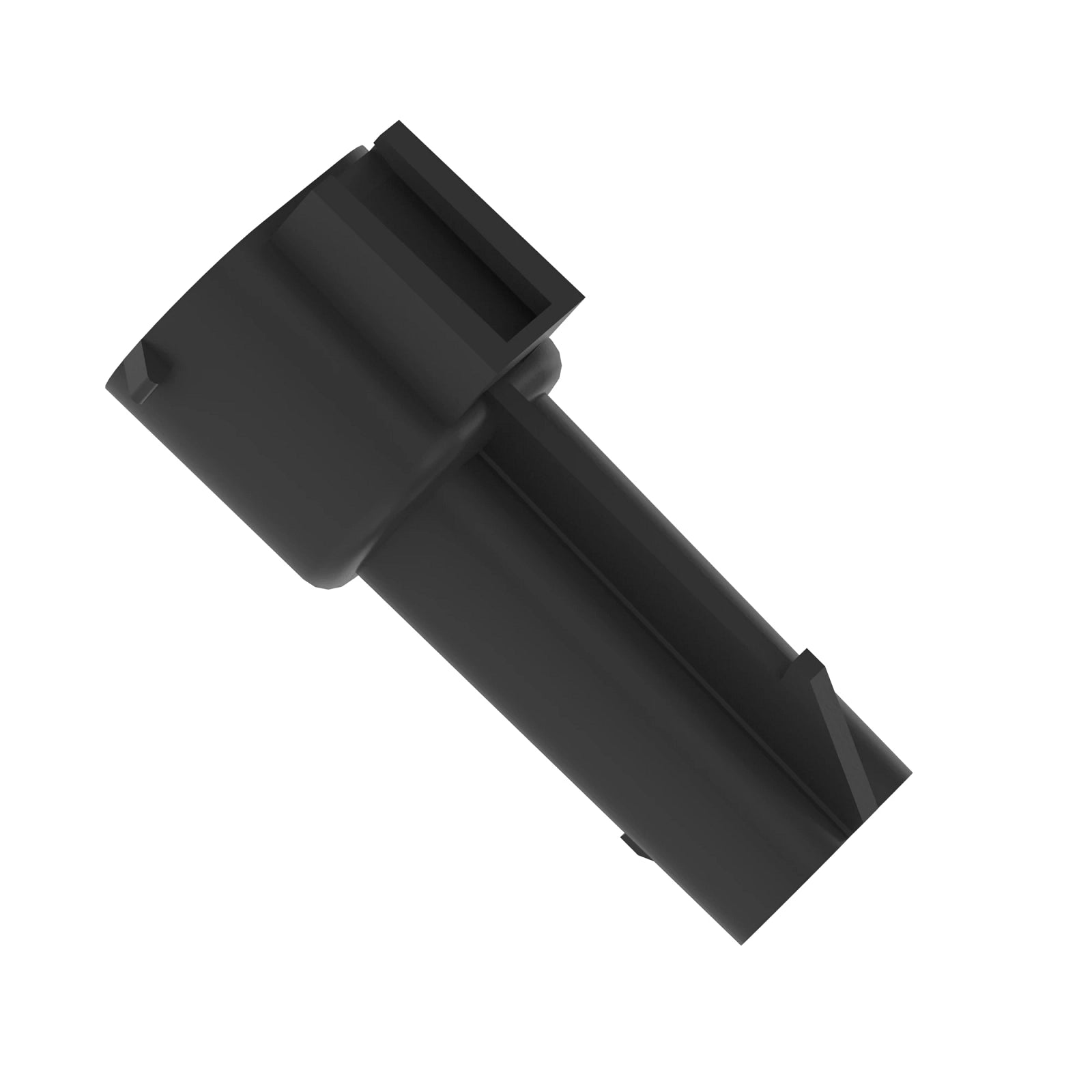 57M7369: Fits John Deere 57M7369 Black Internal Electrical Connector Housing, 2 Cavities – Genuine OEM