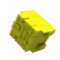 57M7385: Fits John Deere 57M7385 Yellow Internal Electrical Connector Housing, Cavities 9 – Genuine OEM