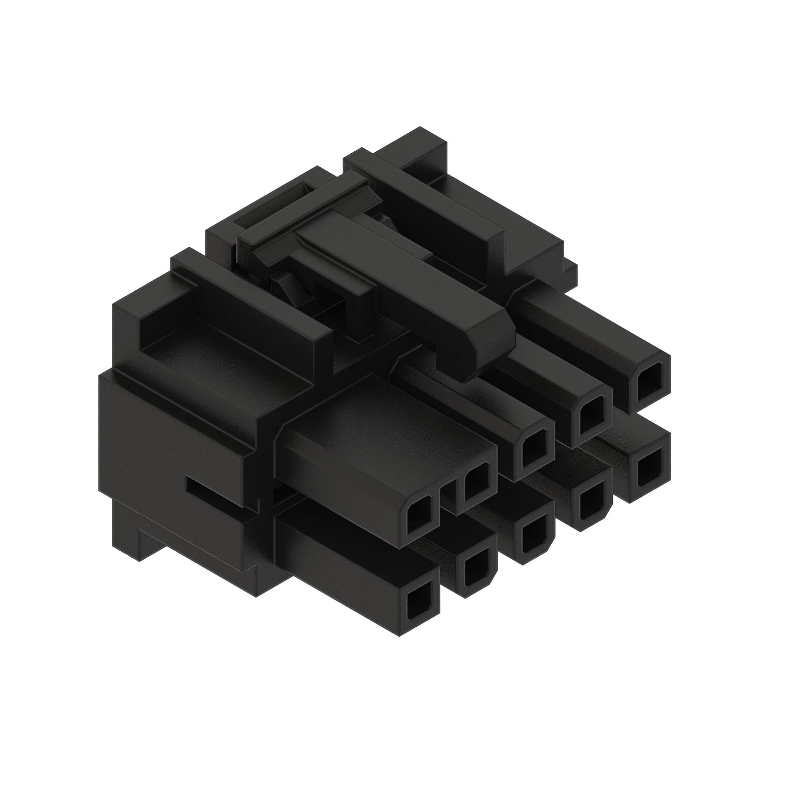 57M7470: Fits John Deere 57M7470 Black External Electrical Connector Housing, 10 Cavities – Genuine OEM