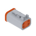 57M7535: Fits John Deere 57M7535 Gray Internal Electrical Connector Terminal, 4 Cavities – Genuine OEM