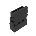 57M7554: Fits John Deere 57M7554 Black Internal Electrical Connector Housing, Cavities 4 – Genuine OEM