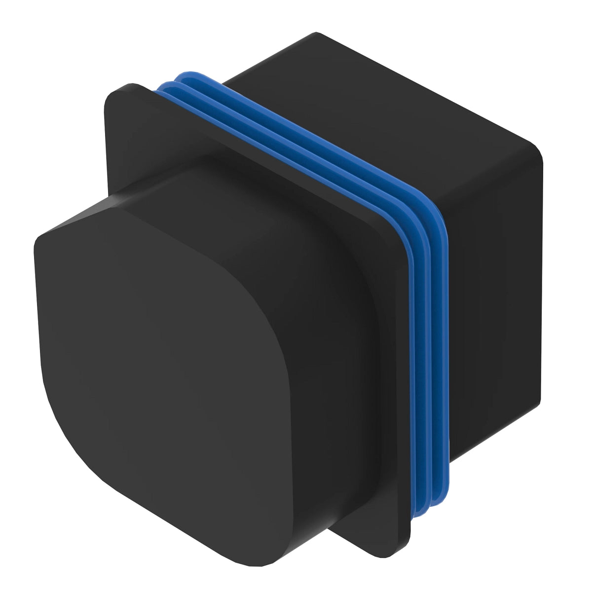 57M7555: Fits John Deere 57M7555 Black External Electrical Connector Housing, 4 Cavities – Genuine OEM